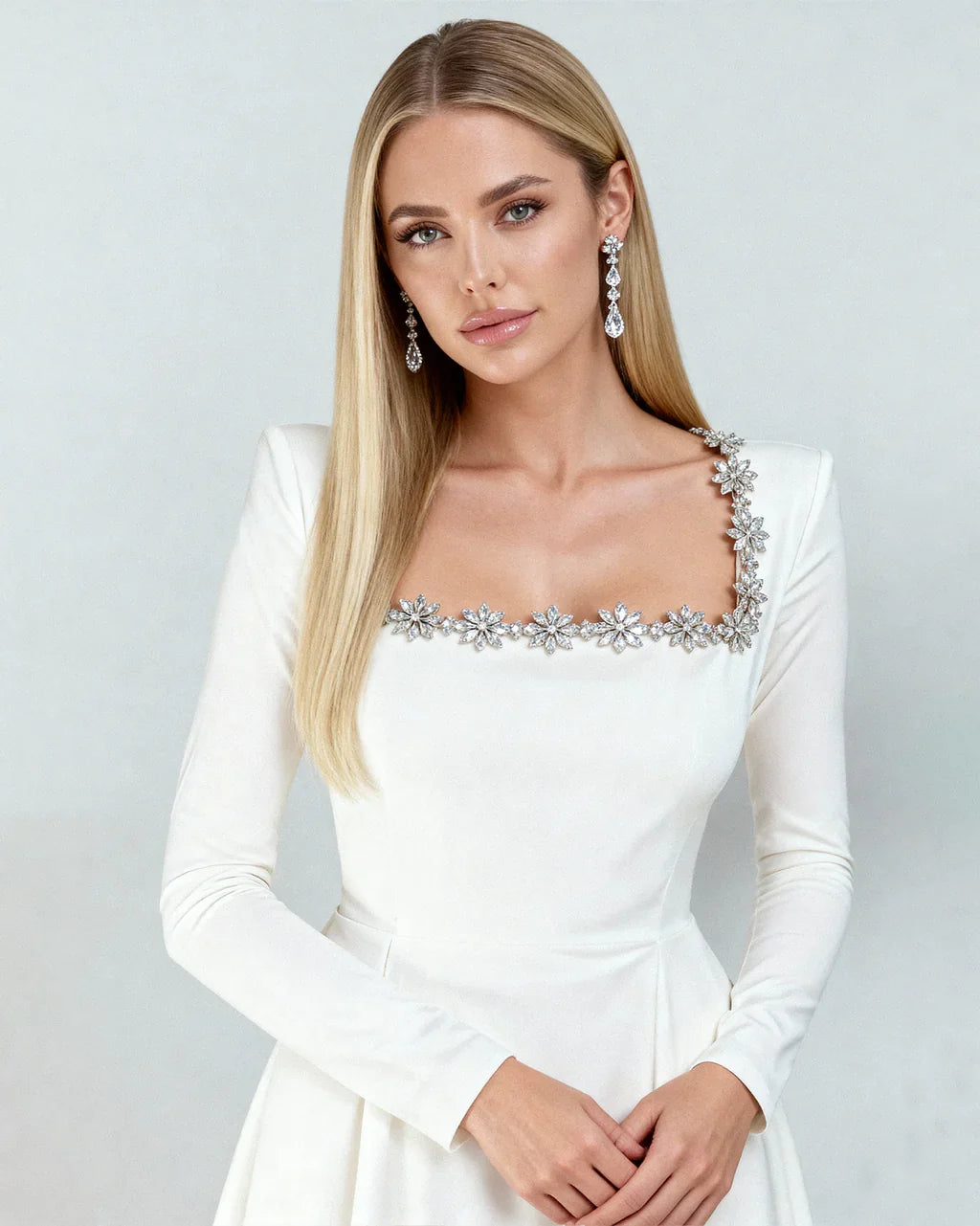 Celeste | Vestido de cristal